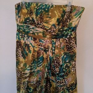 Strapless mini dress american rag plus (macy's)